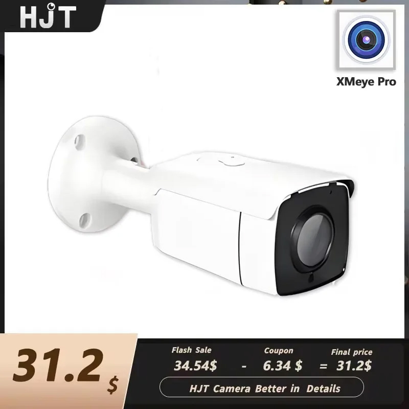 Smart Home Microsoft - HJT, 5MP, PoE, IP Segurançaонра, 3,6