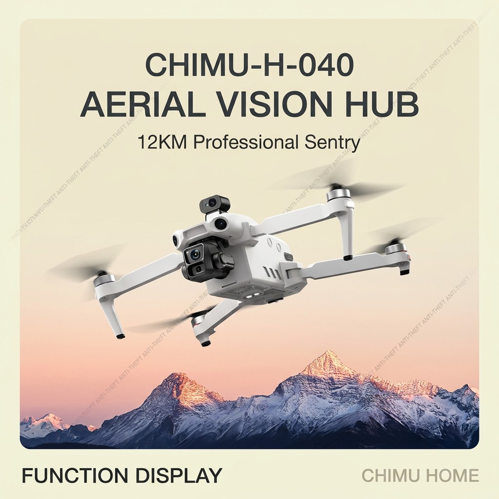 Smart Home System - 【CHIMU HOME】Hub de Visão Aérea Inteligente