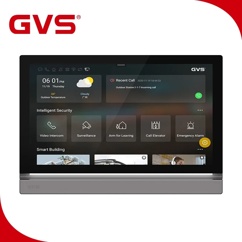Smart Home System - NOVO Painel Touch KNX com Suporte