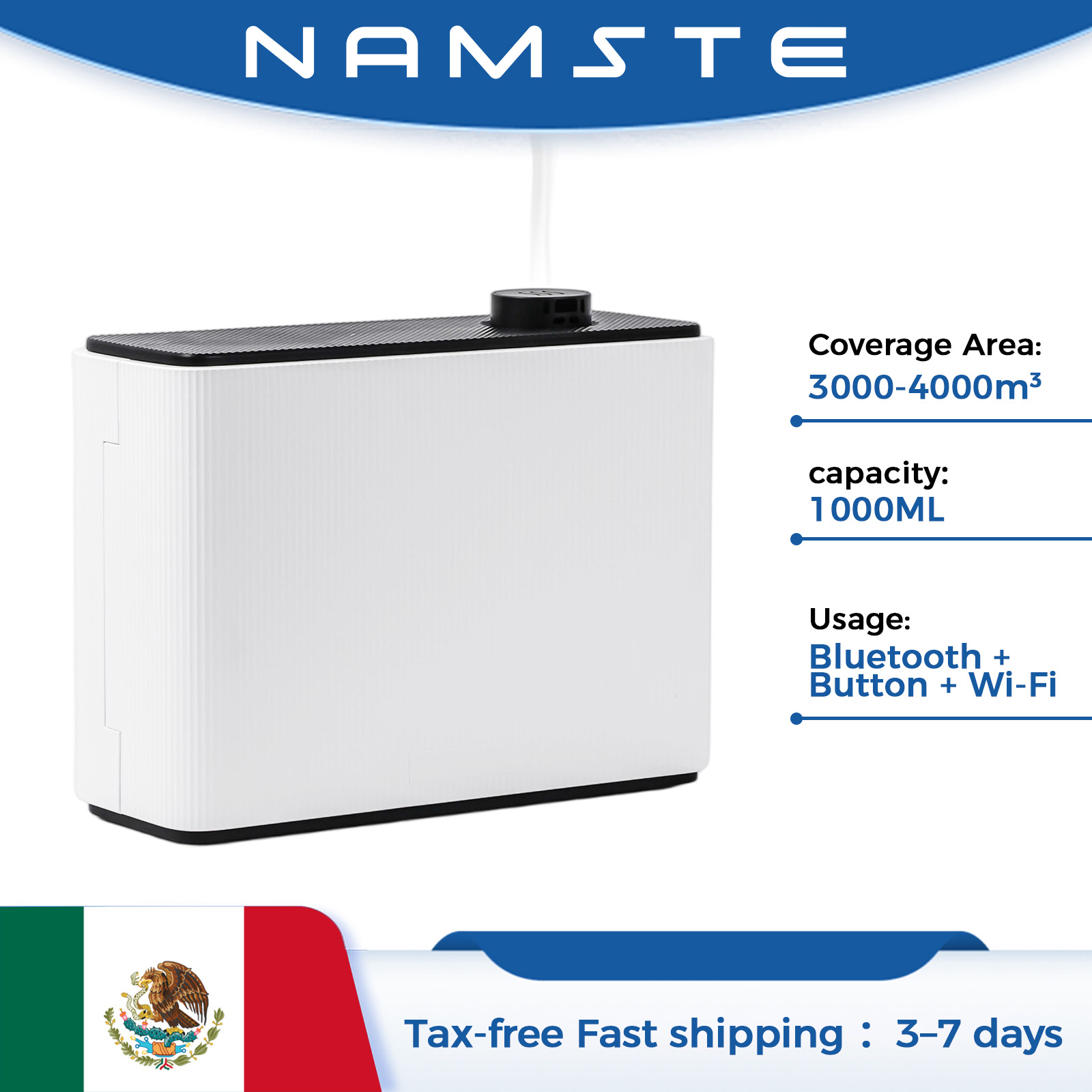 Smart Home Hotel - Difusor de Aroma Inteligente NAMASTE 1000ML