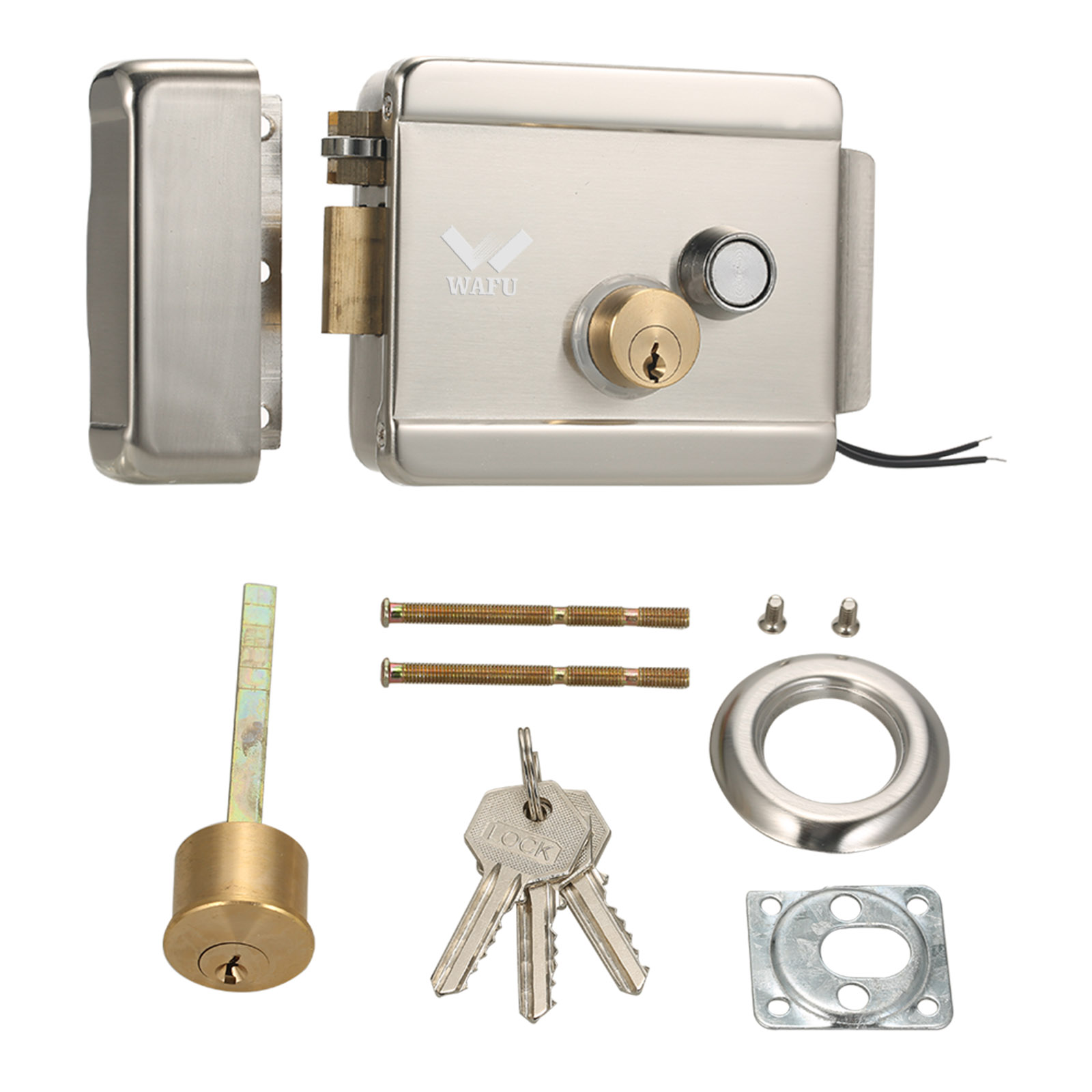 Smart Home Lock - WAFU-fechadura de porta elétrica inteligente, fechadura