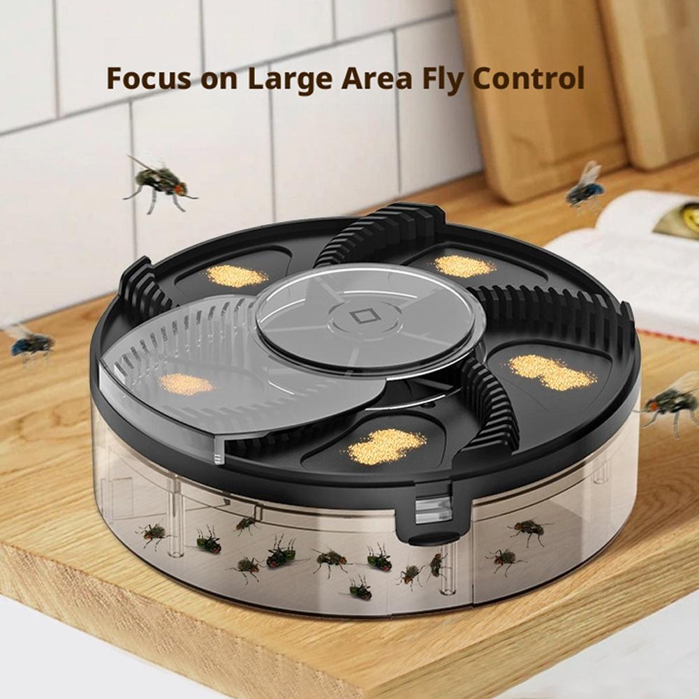 Smart Home Killer - Armadilha Elétrica Automática para Moscas, Capturador