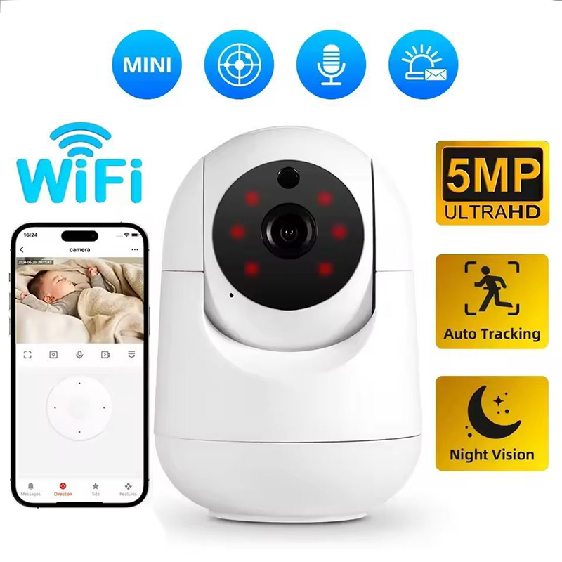 Smart Home Battery Camera Ezviz - Câmera de segurança interna HD de