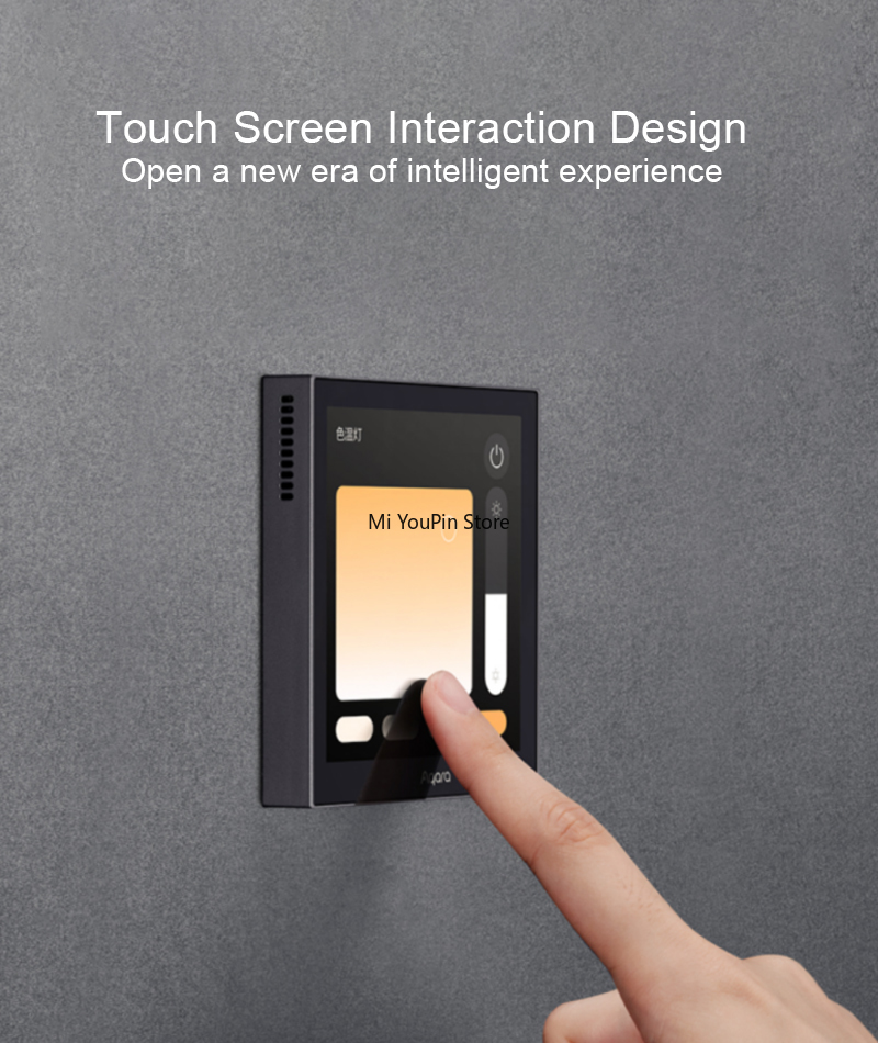 Smart Home Touchscreen Control Panel - Novo interruptor de painel de cena