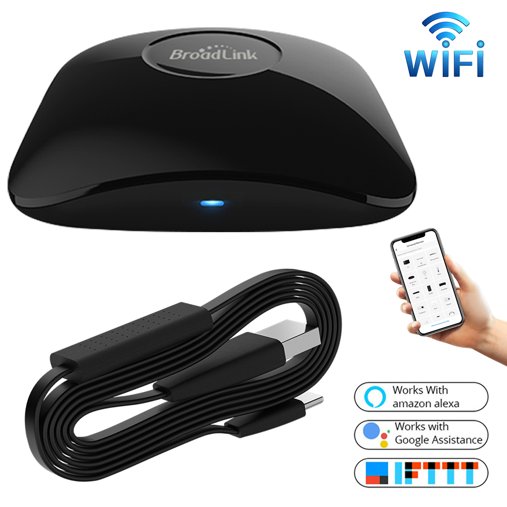 Smart Home Miniature - Controle Remoto Universal BroadLink RM4 Pro