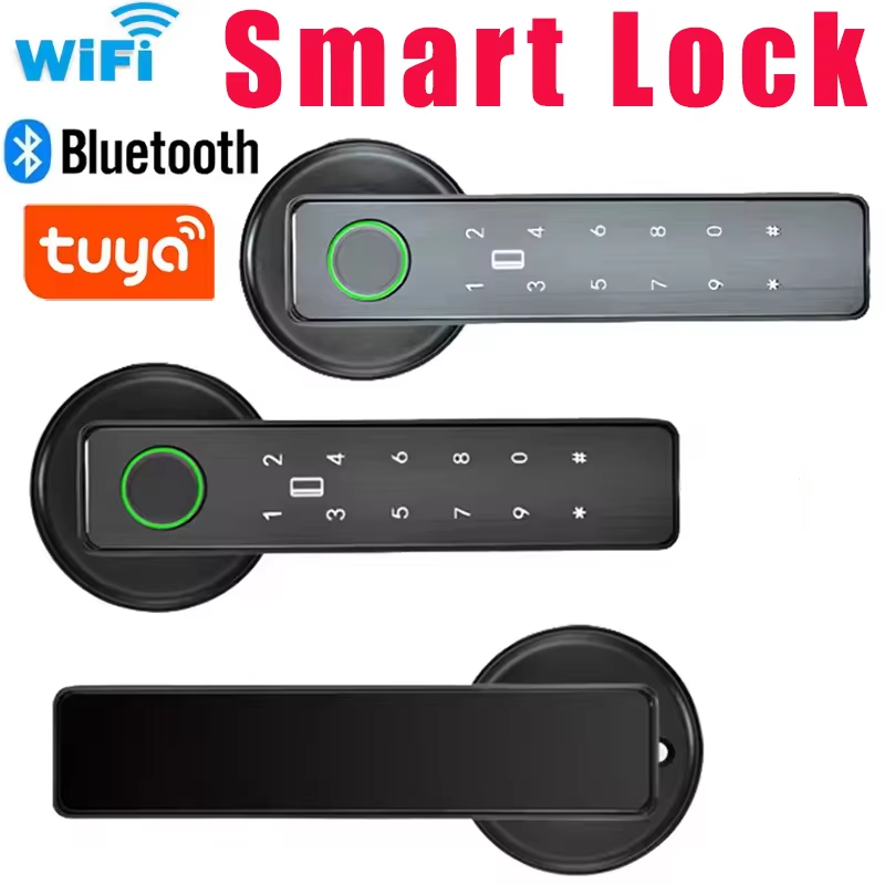 Smart Home Lock - Fechadura Inteligente com Controle Remoto WiFi,