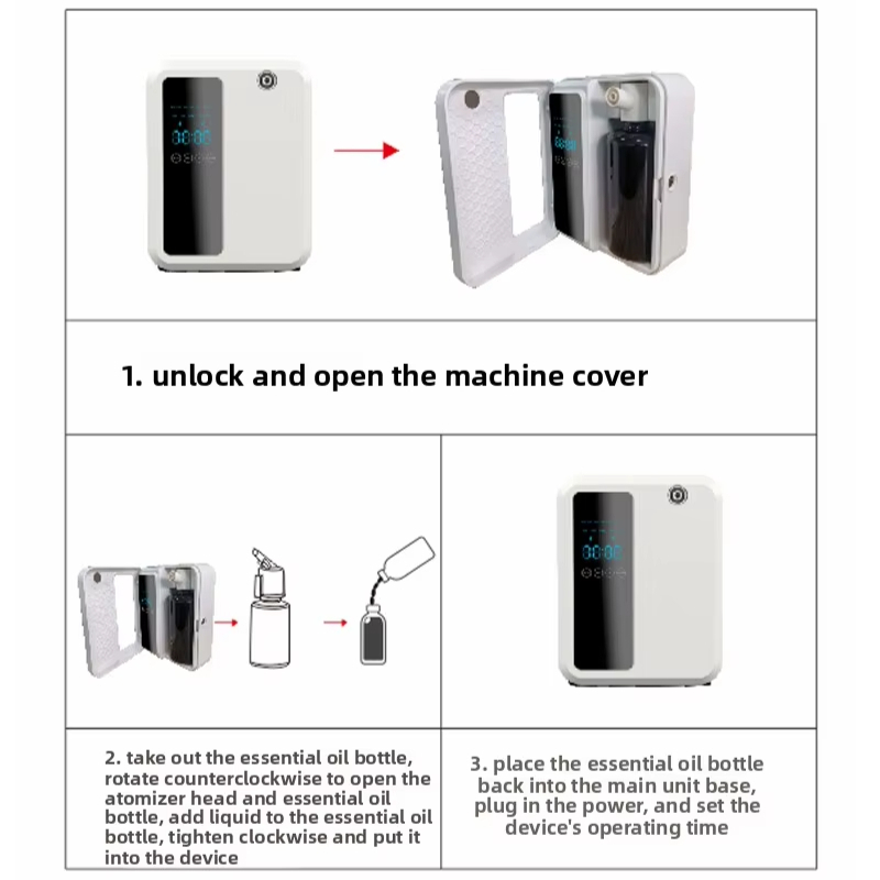 Smart Home Hotel - Difusor de Aroma Inteligente de 500ml