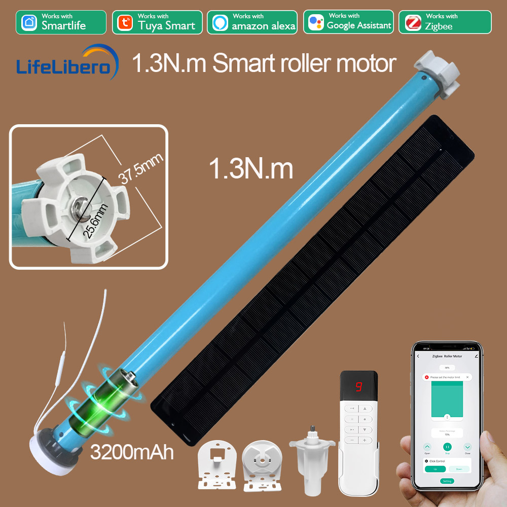 Smart Home Youtube - Boyarca 1.3n.m bateria tuya zigbee rolo