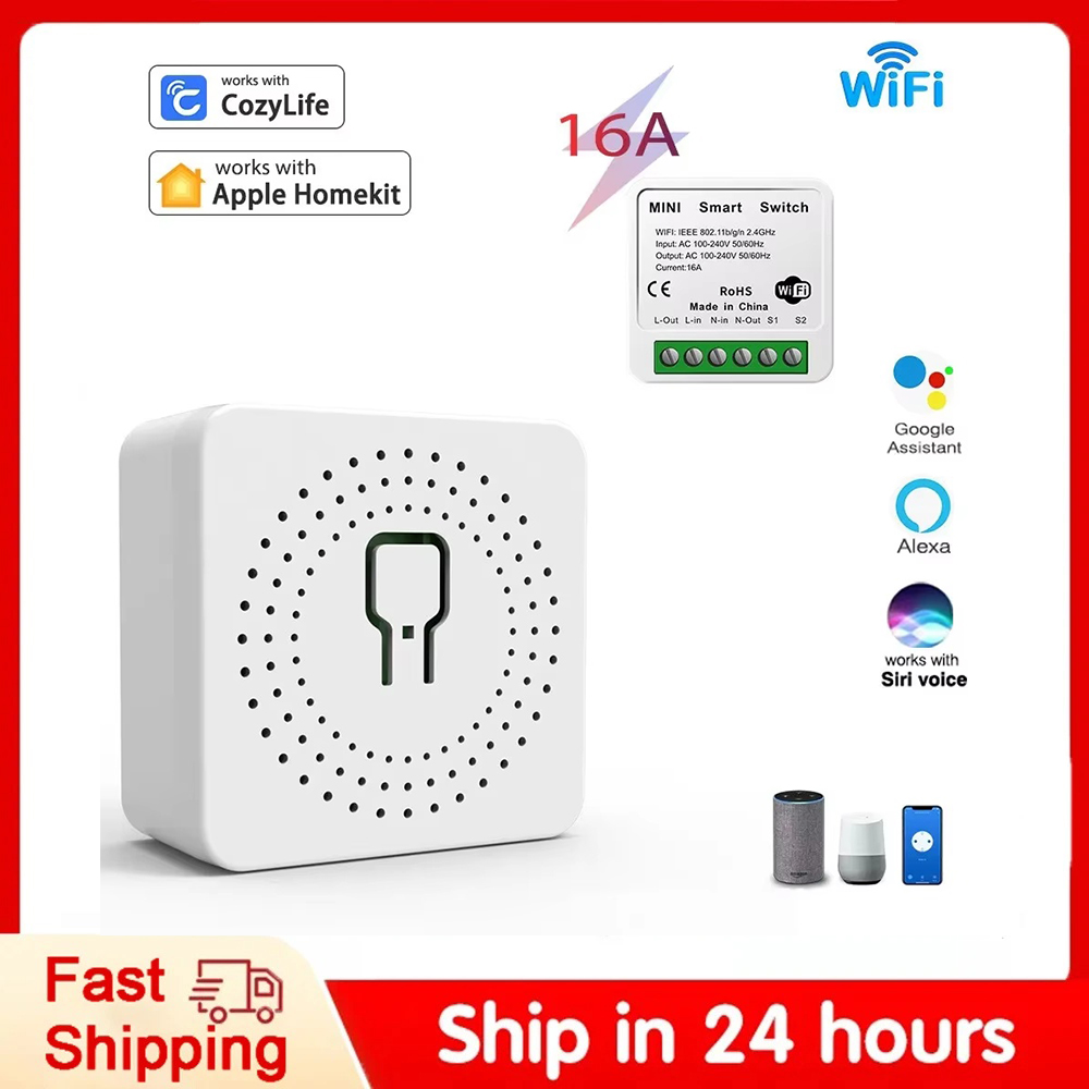 Smart Home Miniature - Interruptor inteligente mini wifi relé disjuntor