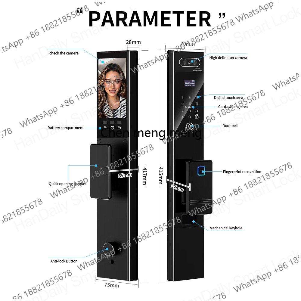 Fechadura Inteligente Handaily - Smart Home Video Doorbell Installation avaliação e preço