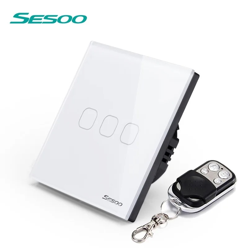 SESOO-Interruptor de toque rem - Smart Home Touchscreen Control Panel avaliação e preço