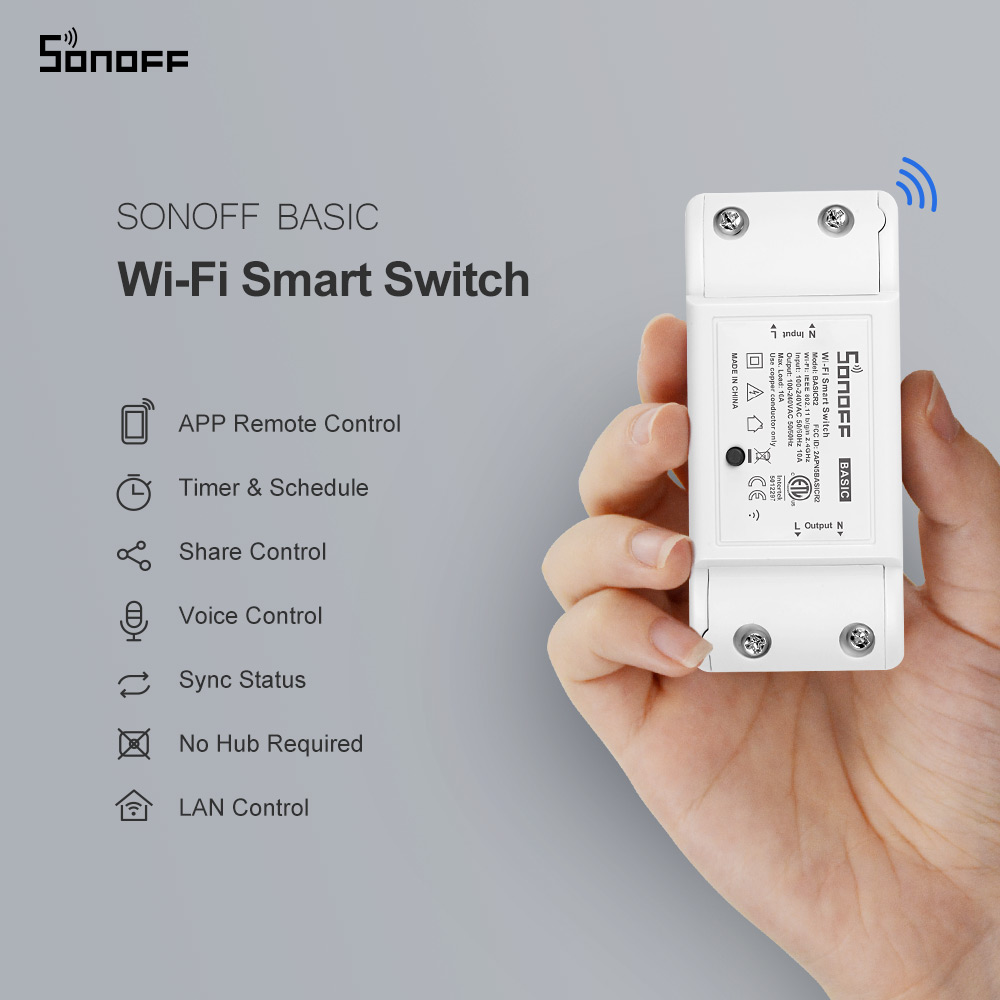 Itead SONOFF Basic R2 Básico I - Smart Home Miniature avaliação e preço