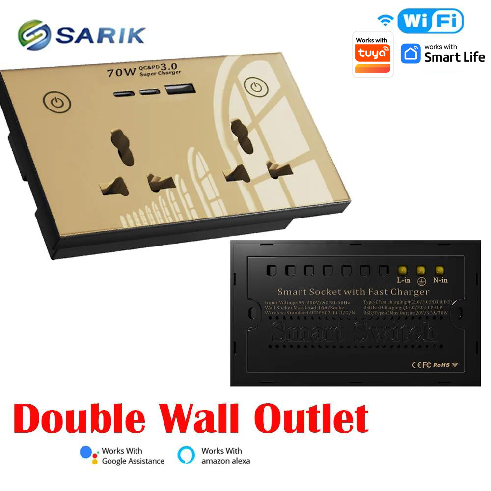 Tomada de Parede Wi-Fi para Ca - Smart Home Touchscreen Control Panel avaliação e preço