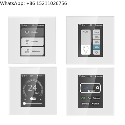 Lanbon l8 lcd tela de toque pa - Smart Home Touchscreen Control Panel avaliação e preço