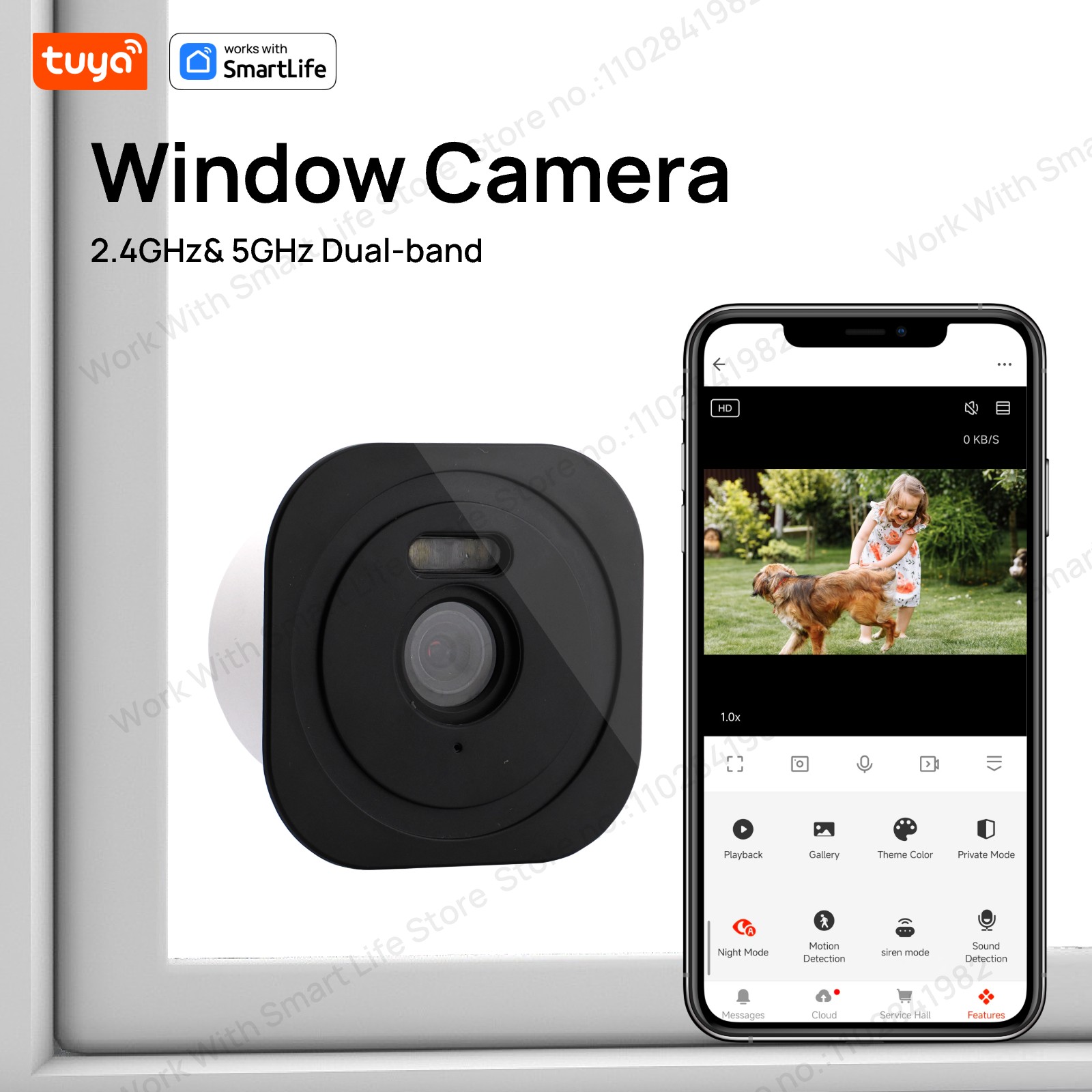 Câmera de janela tuya de 3mp 2 - Smart Home Battery Camera Ezviz avaliação e preço