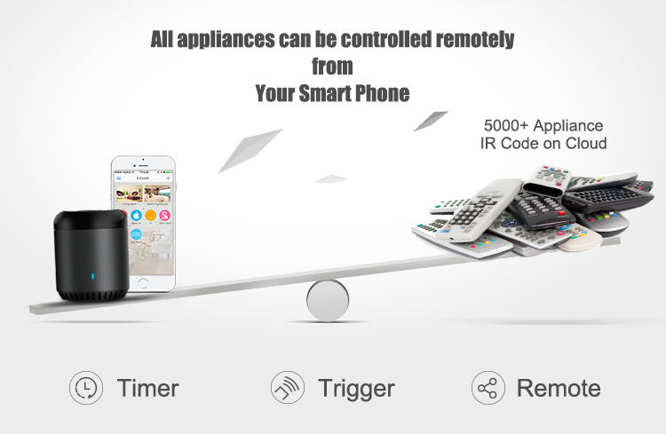 Broadlink-controle remoto univ - Smart Home Miniature avaliação e preço