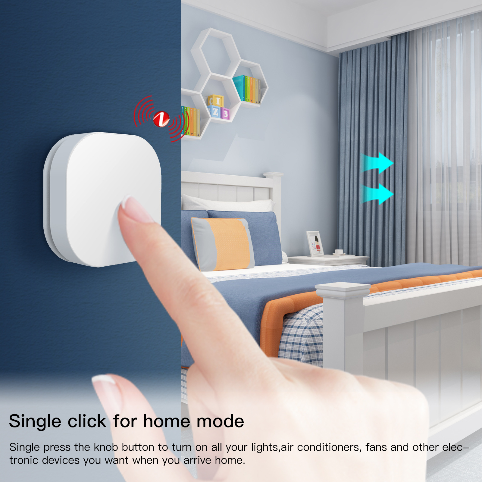 Mini Interruptor Sem Fio ZigBe - Smart Home Miniature avaliação e preço