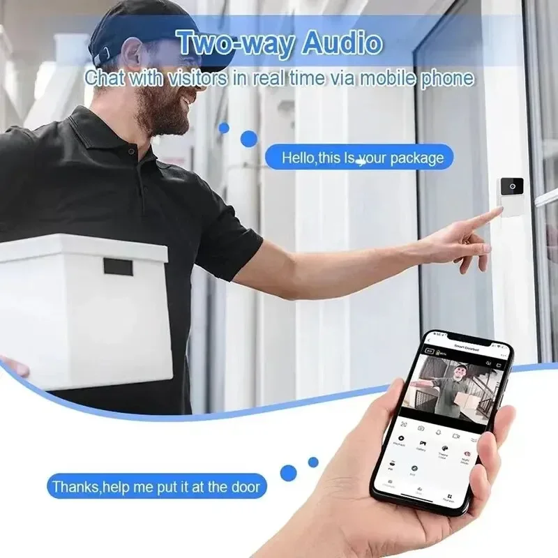 Câmera de Campainha com Vídeo  - Smart Home Video Doorbell Installation avaliação e preço