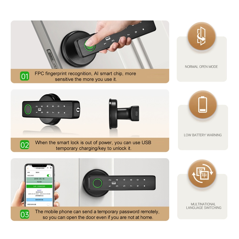 Fechadura Inteligente com Cont - Smart Home Lock avaliação e preço