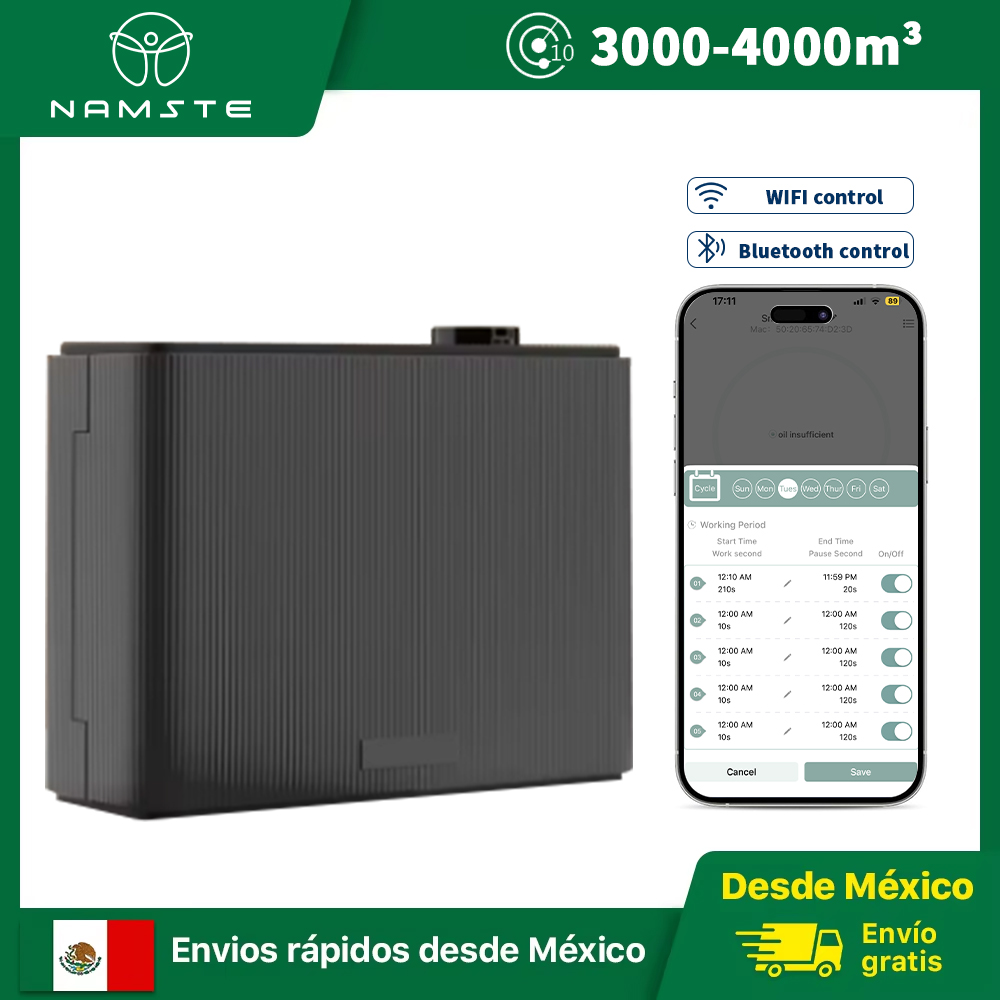 Difusor de Aroma NAMSTE 800ML  - Smart Home Hotel avaliação e preço