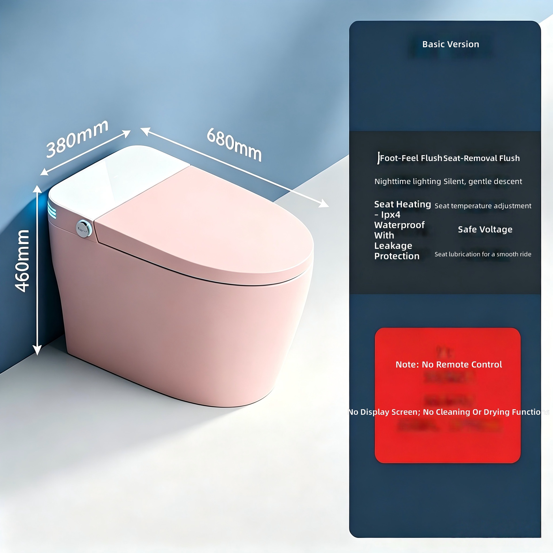 Sanitário Inteligente, Rosa, A - Smart Home Hotel avaliação e preço