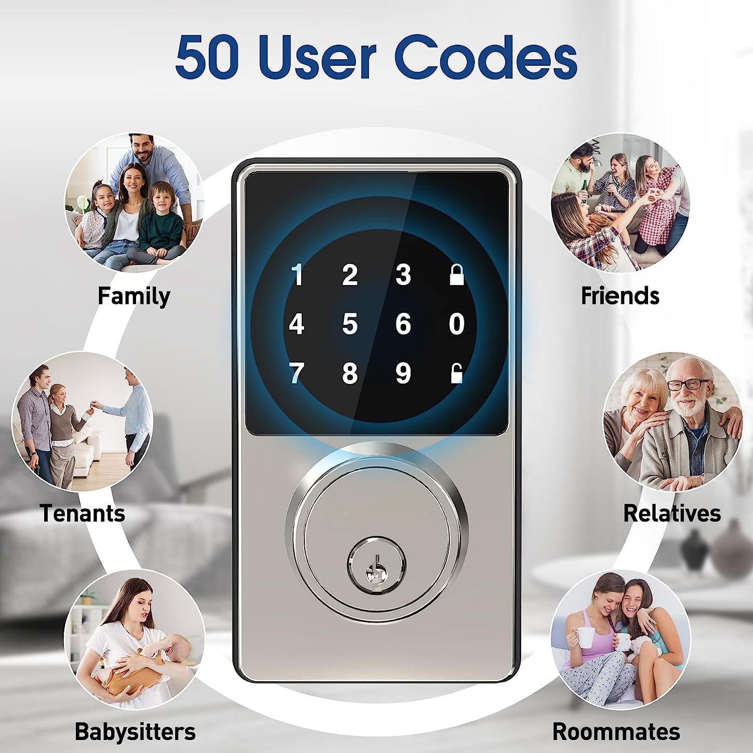 Fechadura Inteligente com Senh - Smart Home Lock avaliação e preço