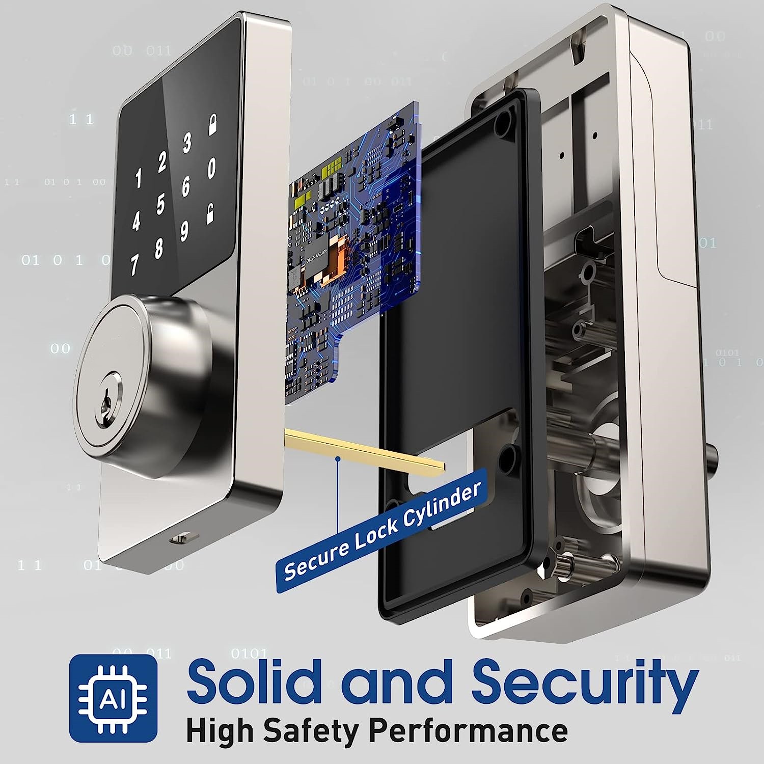 Fechadura Inteligente com Senh - Smart Home Lock avaliação e preço
