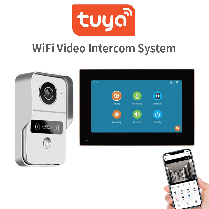 Campainha de Vídeo Wi-Fi Tuya  - Smart Home Video Doorbell App avaliação e preço