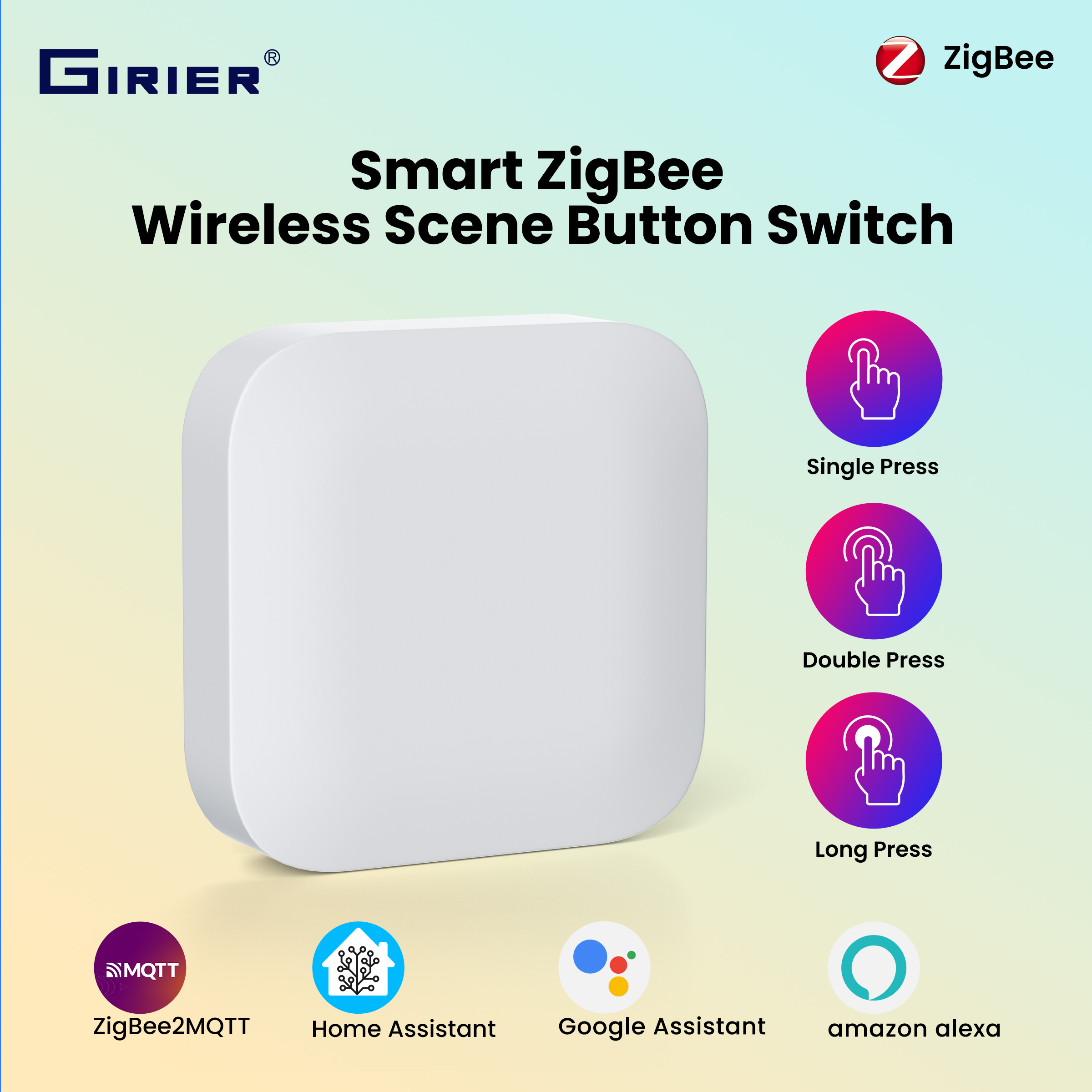 GIRIER ZigBee Interruptor de c - Smart Home System avaliação e preço