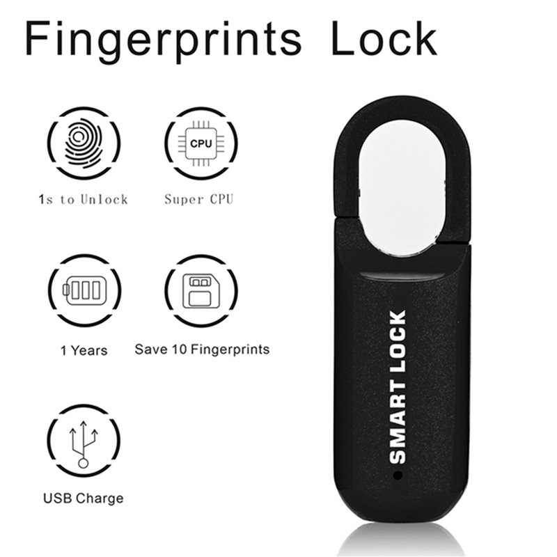 Cadeado Inteligente Antifurto  - Smart Home Lock avaliação e preço