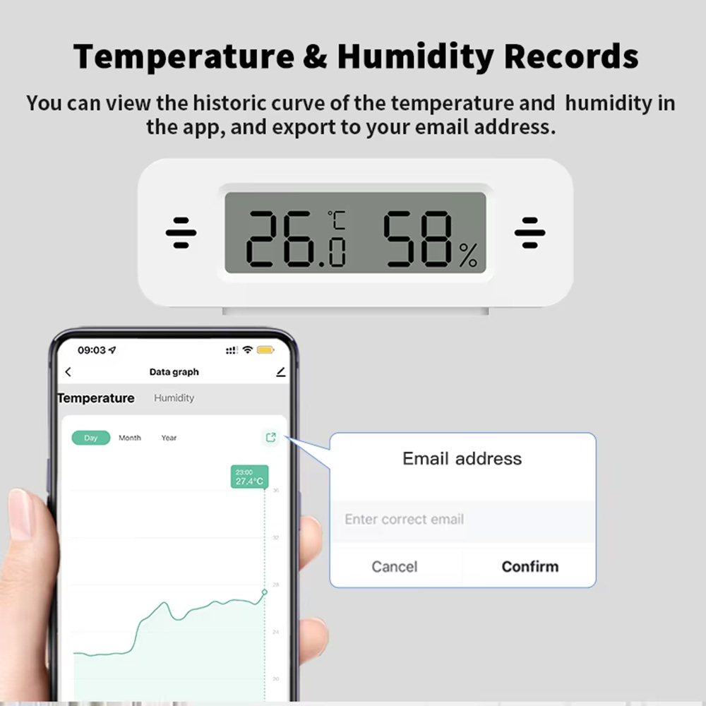 Sensor de Temperatura e Umidad - Smart Home Miniature avaliação e preço